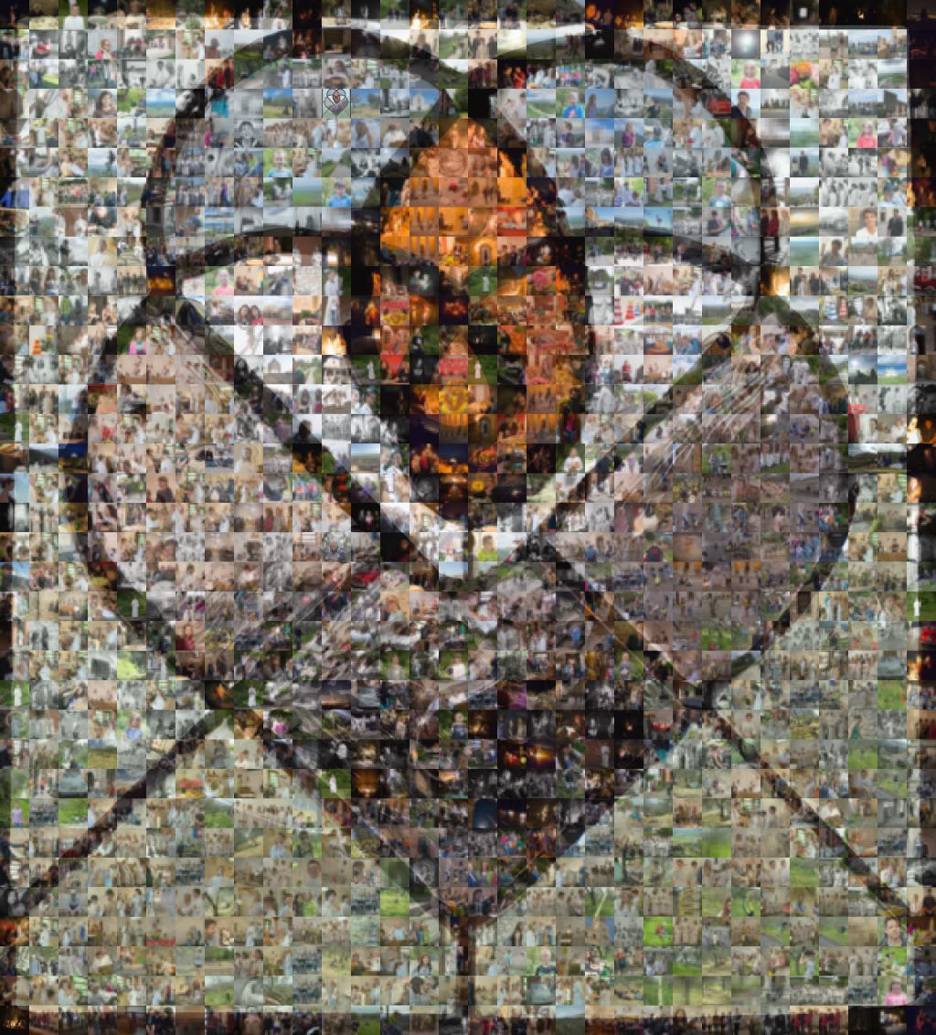 Mosaik Herz Jesu