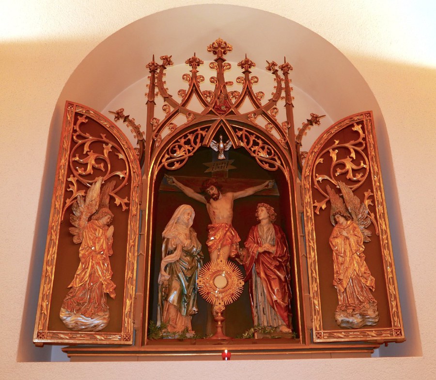 alter Altar im oberen Foyer