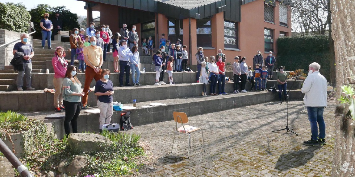 Besinnung in der Arena