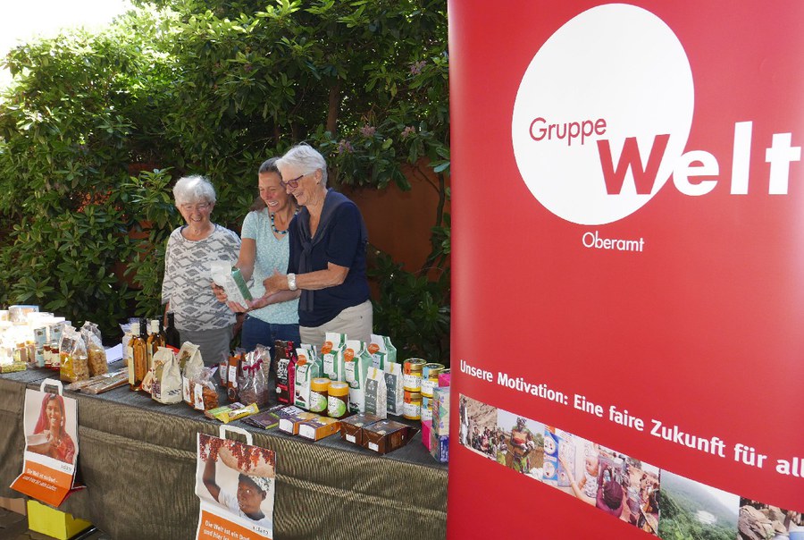 GruppeWelt am Pfarreifest 2019