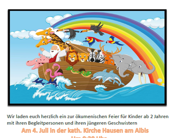 Fiire mit de Chline am Samstag, 4. Juli, 09.30 Uhr