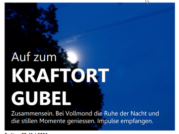 Gubelwanderung, Freitag, 29. Mai