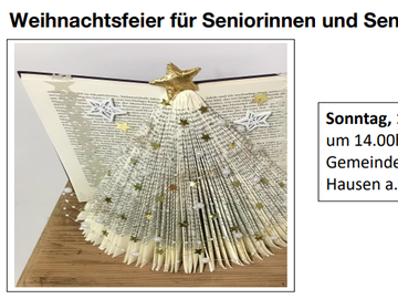 Seniorenweihnachten am 14. Dezember
