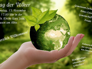Tag der Völker 2025 am 15. November, 17.00 Uhr