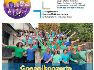 Gospelkonzert, 8.11. um 19.00 Uhr